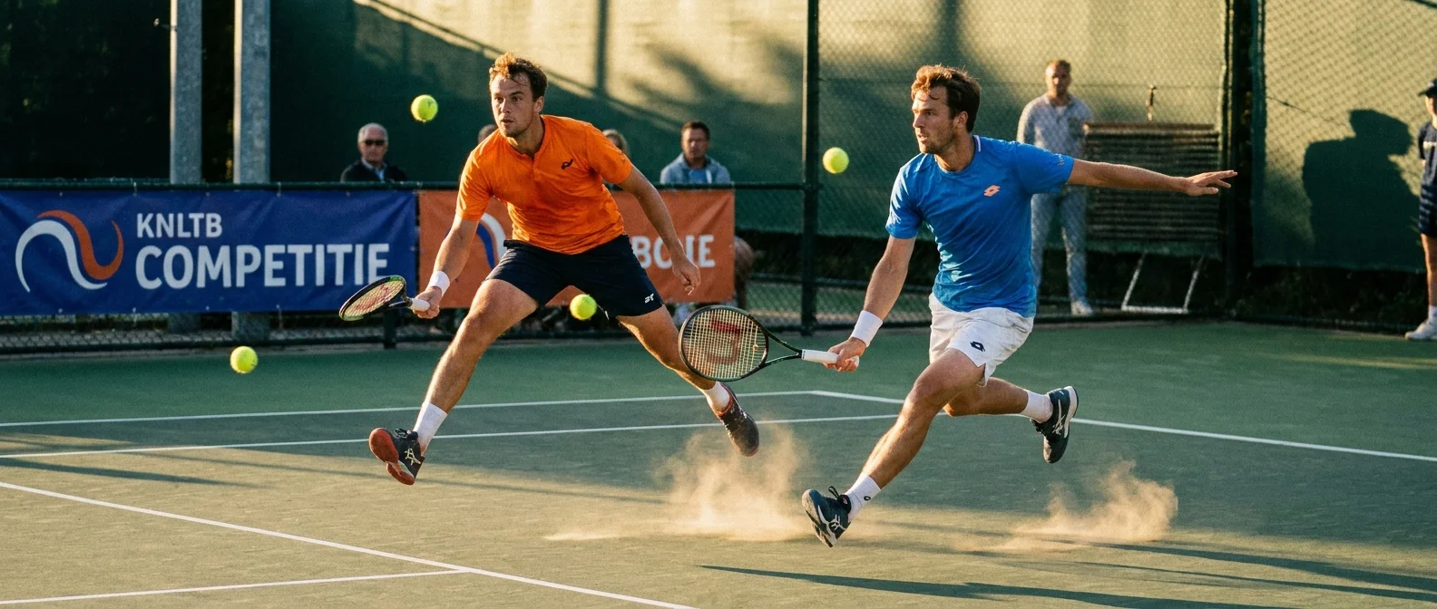 Competitietraining in actie