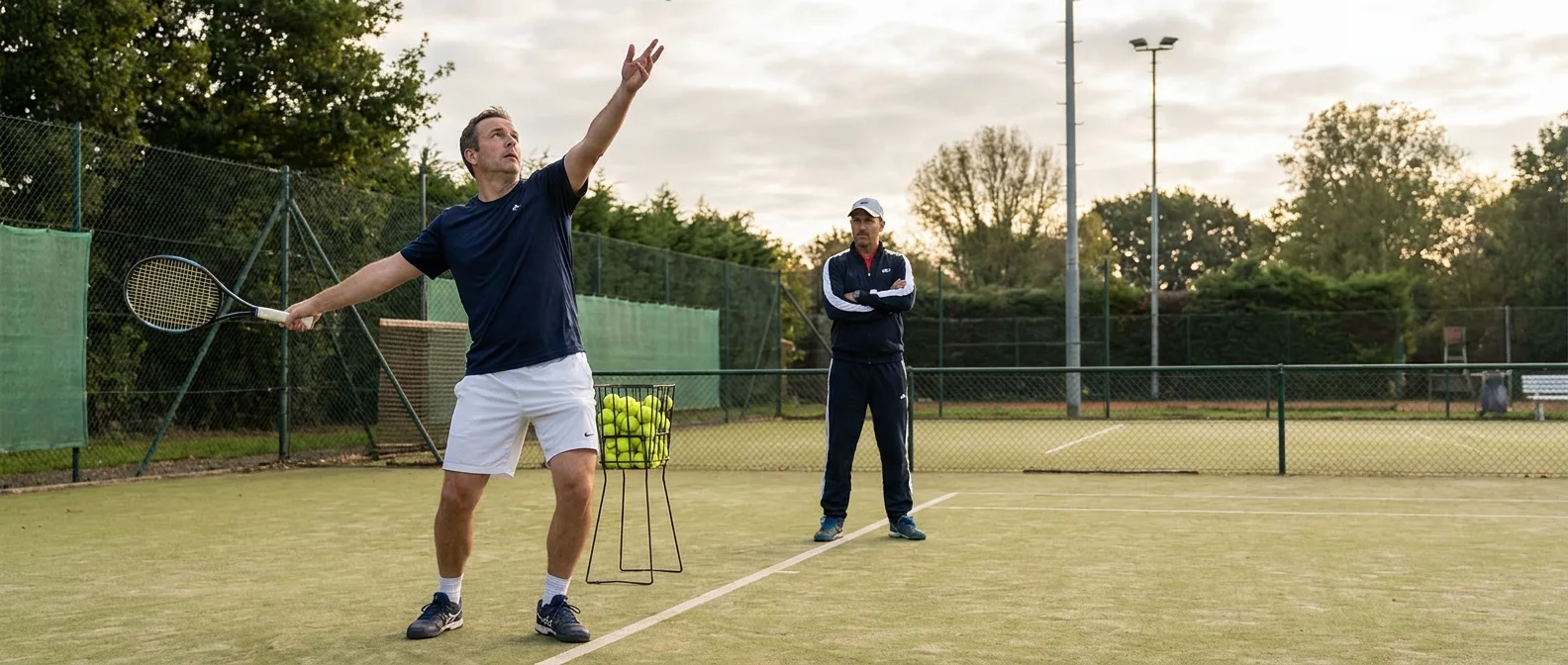 Privelessen Tennis aanpak