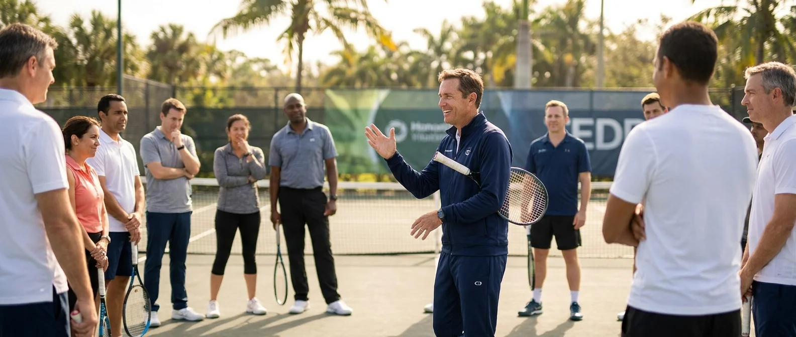 Tennisclinics aanpak