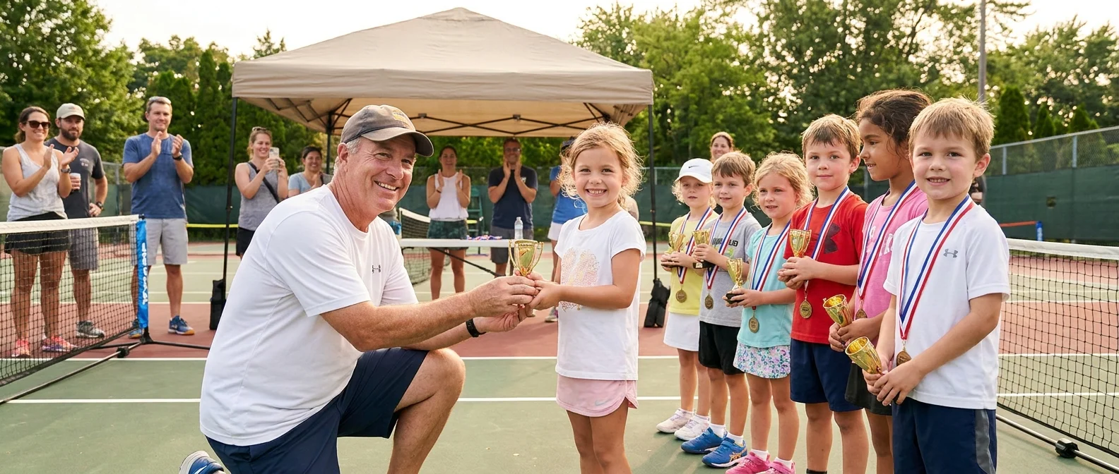 Tenniskamp aanpak