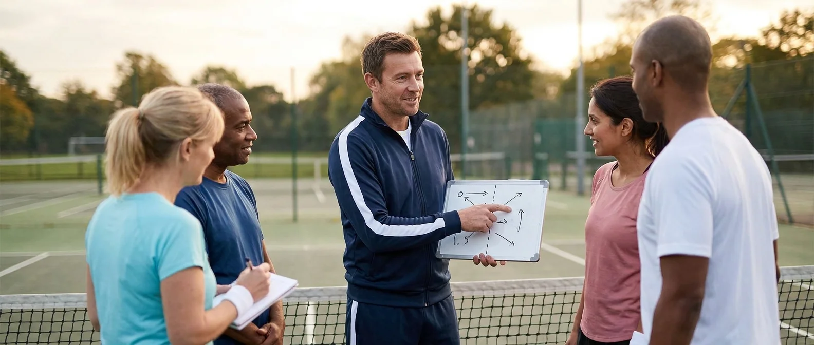 Tennislessen Beginners aanpak