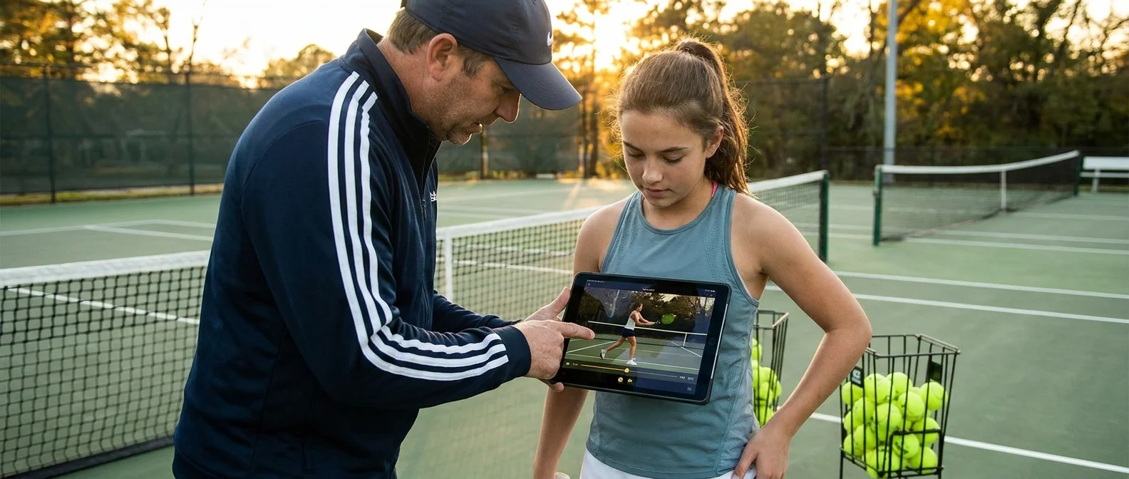 Tennislessen Gevorderden aanpak