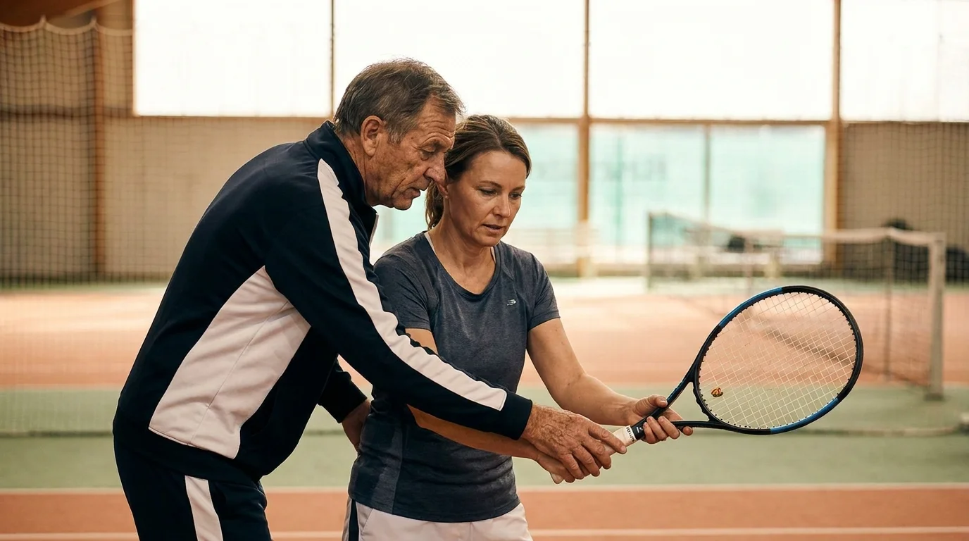 Privé tennisles in Amsterdam