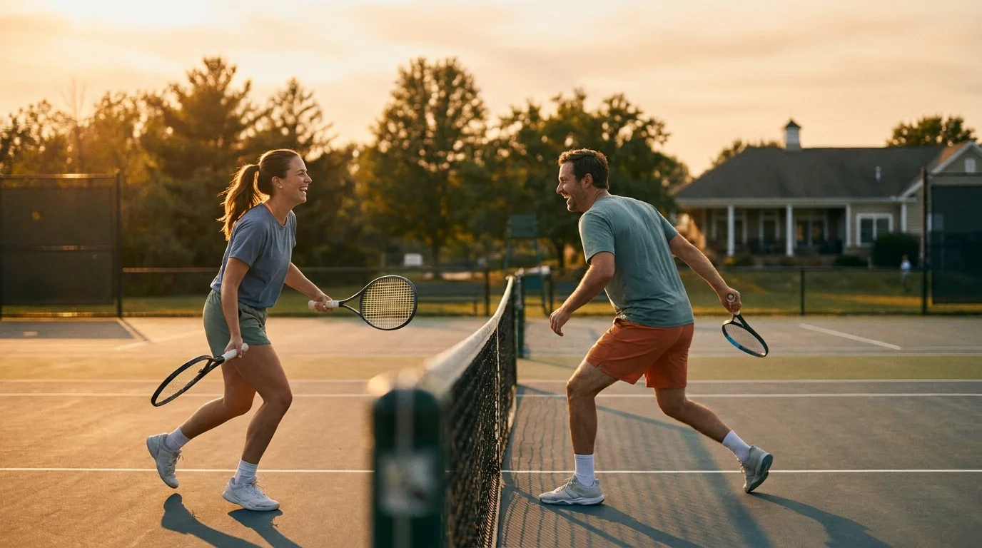 Tennislessen volwassenen